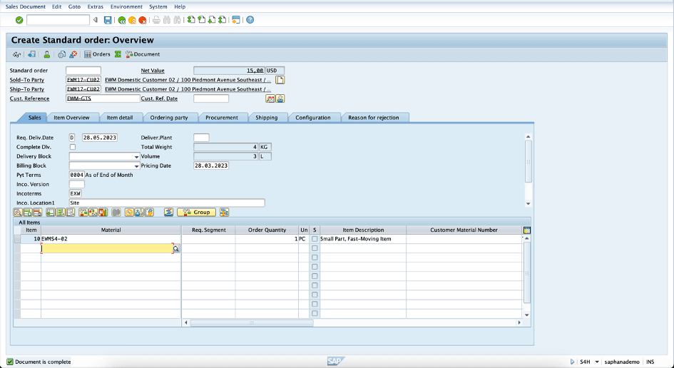 SAP GTS - SPL Control