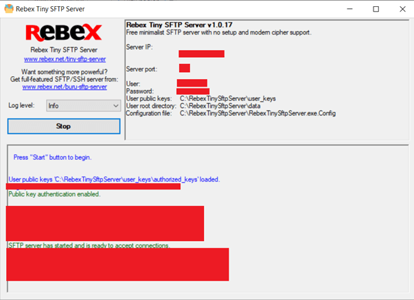 filezilla ile SFTP sunucusu entegre