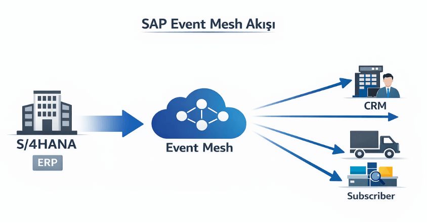 SAP Event Mesh Nasıl Çalışır?