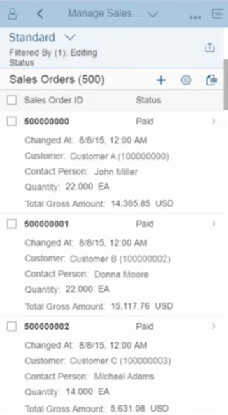 manage sales